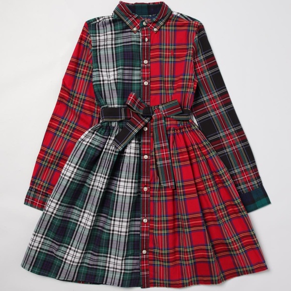 NWT Polo Ralph Lauren Kids Heritage Dress - size 10 - Picture 1 of 7